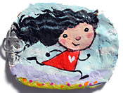 Charles Kaufman -"Crushed Can Art" Original paintings on recycled & upcycled beverage cans.